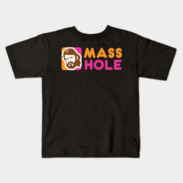 Masshole - Nut Taps Kids T-Shirt by Gimmickbydesign